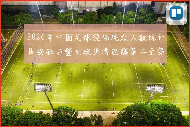 2026年中国足球现场观众人数统计国安独占鳌头梭鱼湾包揽第二至第七位